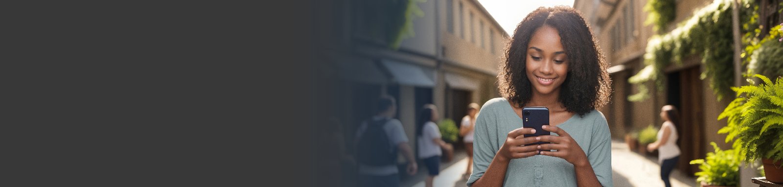 Pessoa utilizando computador em ambiente neutro com painel automotivo desfocado ao fundo